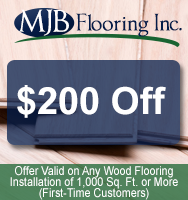 $200 Off, Offer Valid on Any Wood Flooring Installation of 1,000 Sq. Ft. or More (First-Time Customers)